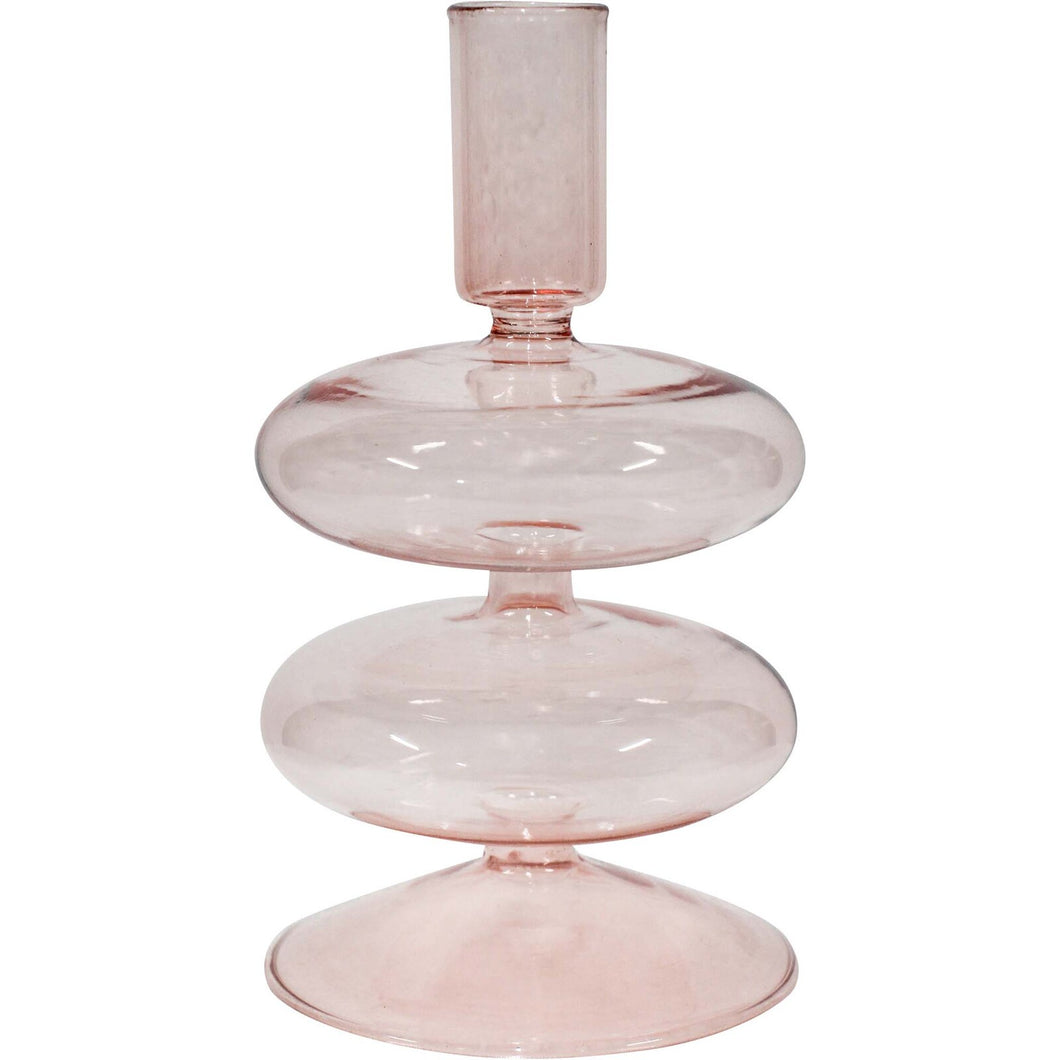 Glass Candlestick Eve Crepe