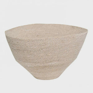 Lark Woven Bowl - White