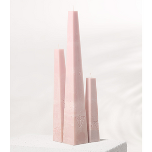 Blush Pink 28cm Candle