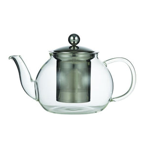Camellia Glass Teapot with S/S Filter - 800ml/4cup