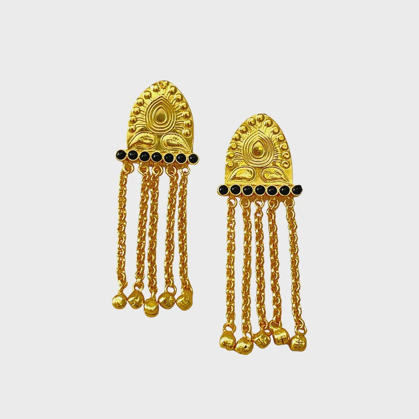 Marrakesh Black Onyx Earrings