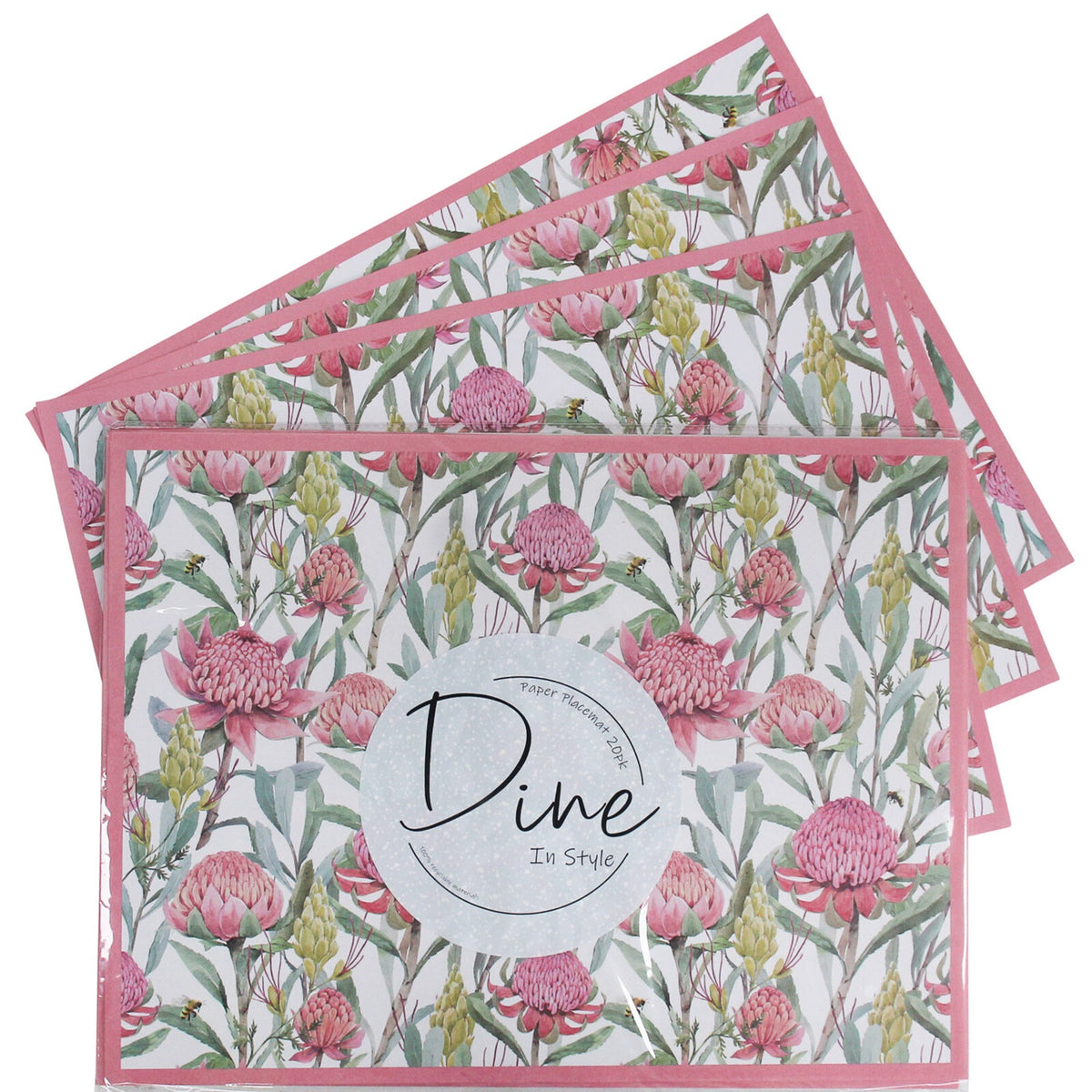 Paper Placemat Natives 20/pk – Made on Earth