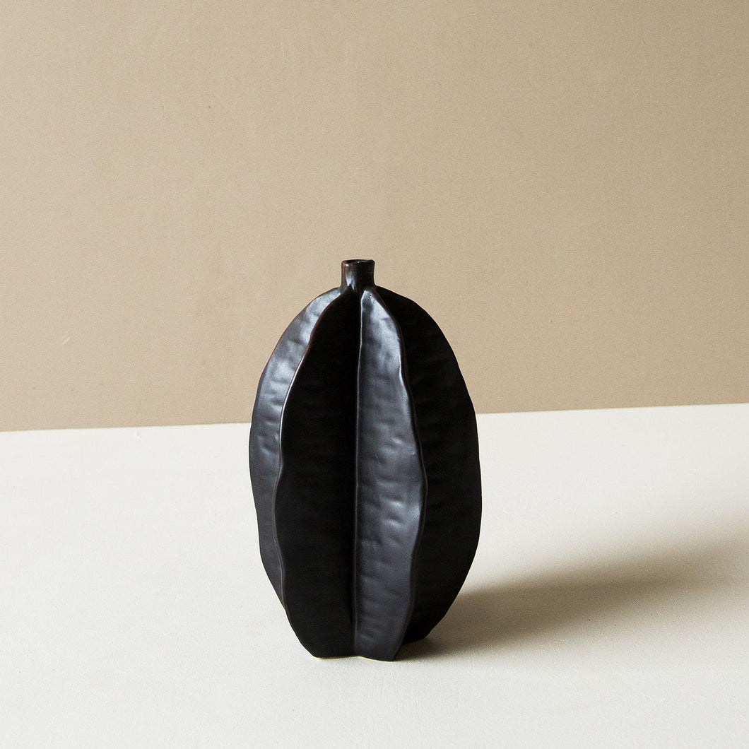 Pod Vase Black - Large