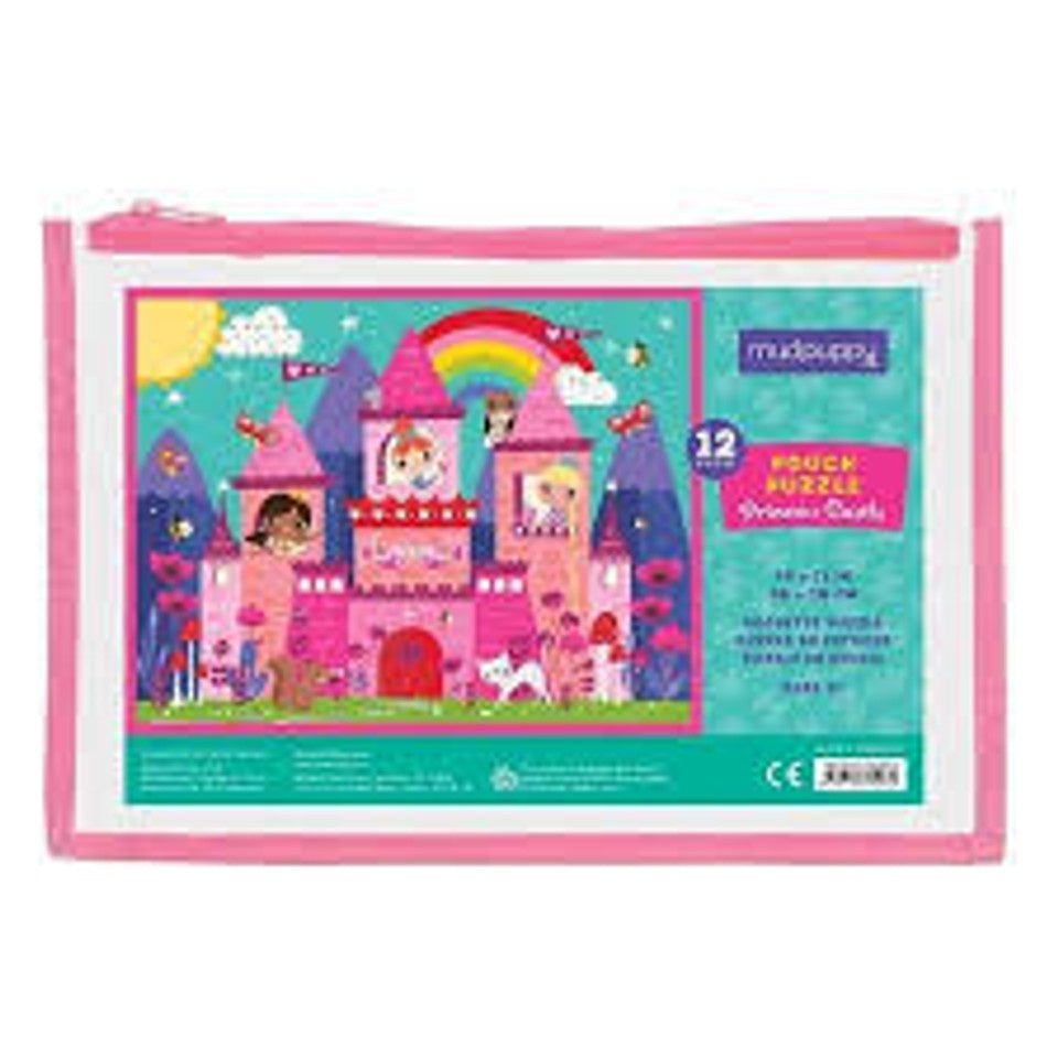 12 Pc Pouch Puzzle - Princess Castle