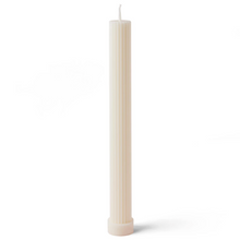 Load image into Gallery viewer, Pillar Candles Dinner Candle - Snow
