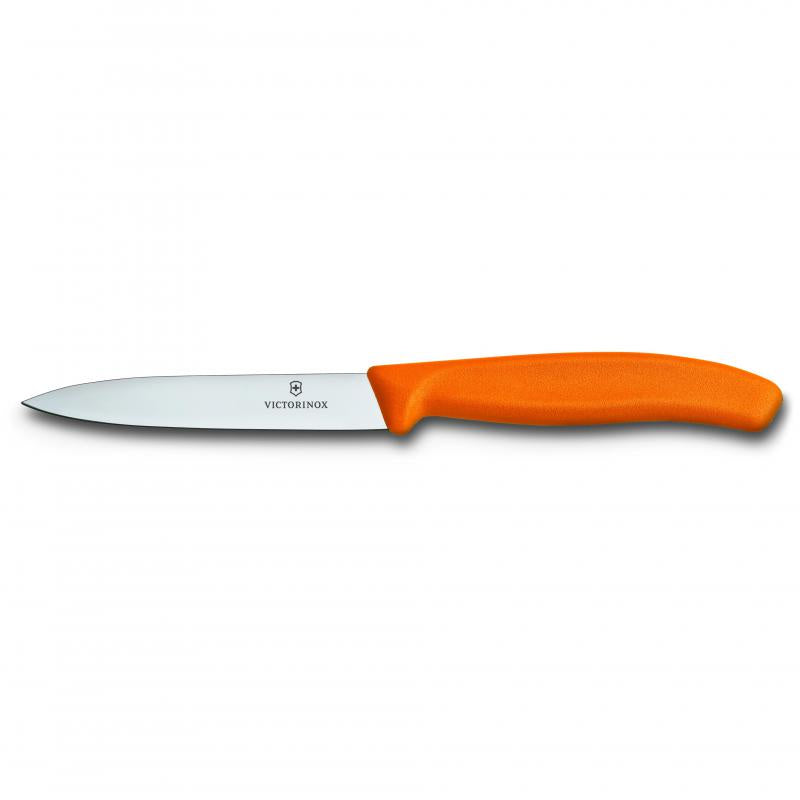 Victorinox Pointed Paring Knife 10cm - Orange